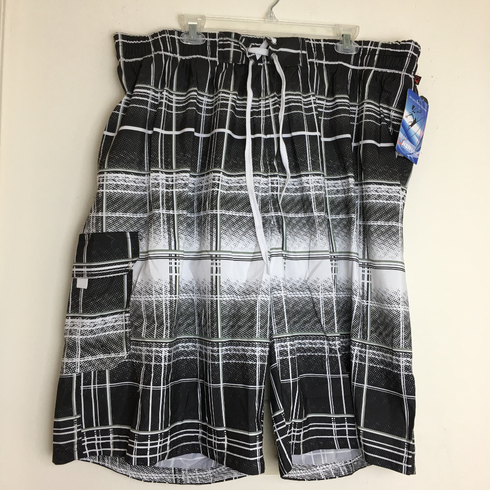 NEW NBN Gear Mens Swim Trunks 5XL NWT